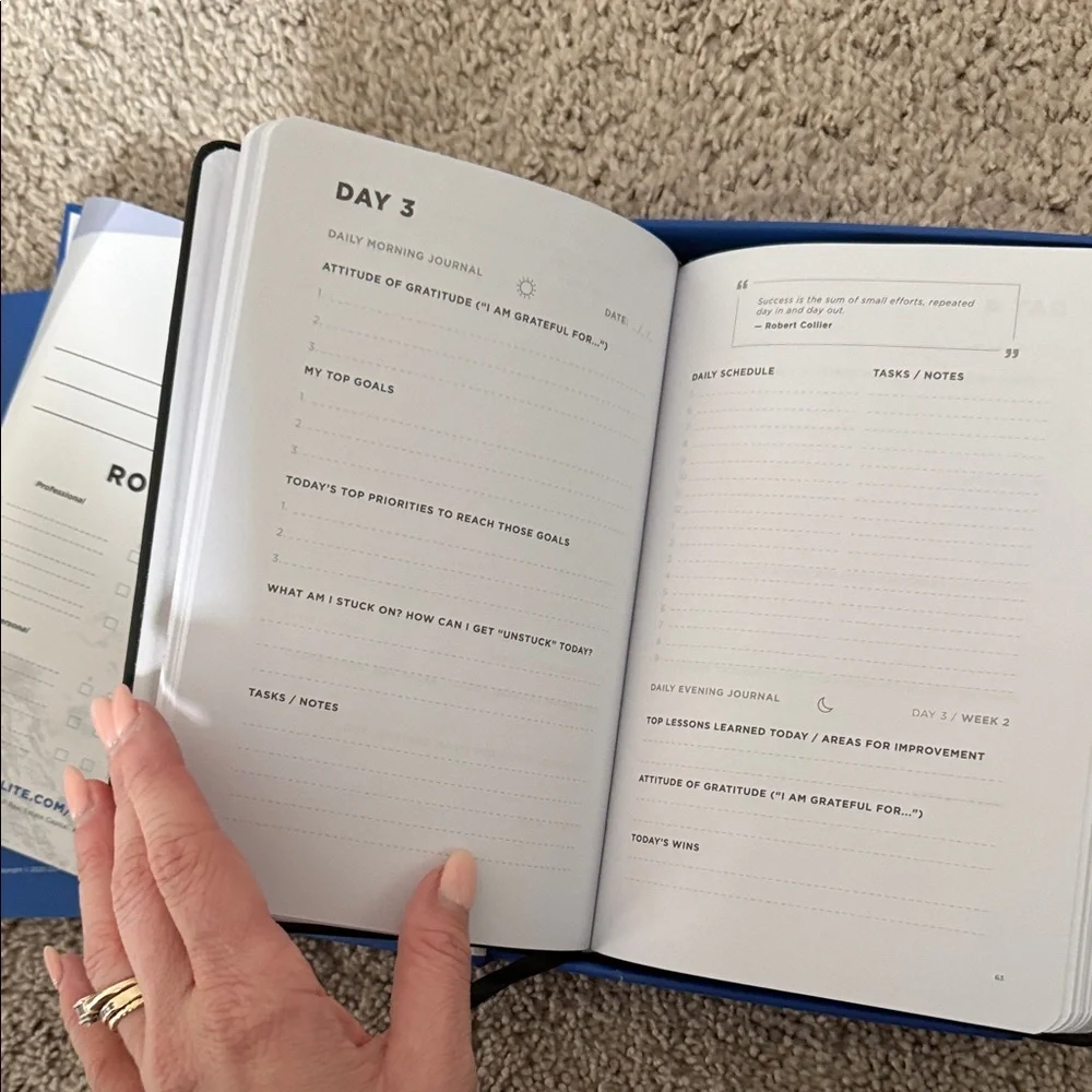 DLPELITE.com DLP ELITE JOURNAL Goal Tracking Brand New.